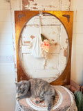 XXL WOOD DETAILED FRAME GORGEOUS!!!