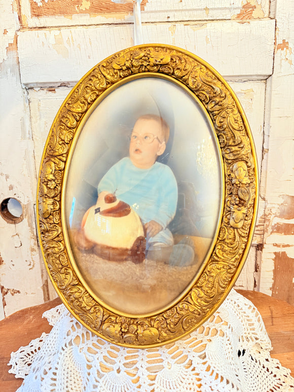 AMAZING ANTIQUE HOLLYWOOD REGENCY SOLID WOOD HAND CARVED FRAME RARE!!!