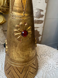 VINTAGE MADE IN ITALY GOLDEN AND GEM UNIQUE CHRISTMAS TREE