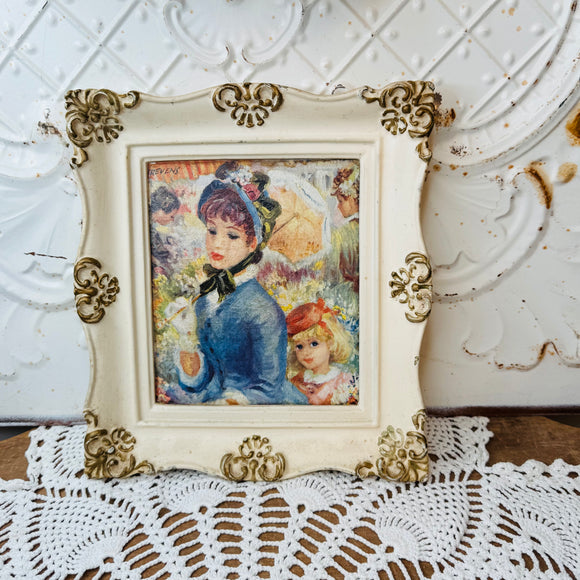 VINTAGE FRAMED ORNATE ART