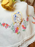 ANTIQUE RUNNER SCARF EMBROIDERED
