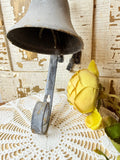 VINTAGE CAST METAL RUSTIC WALL COUNTRY STORE BELL