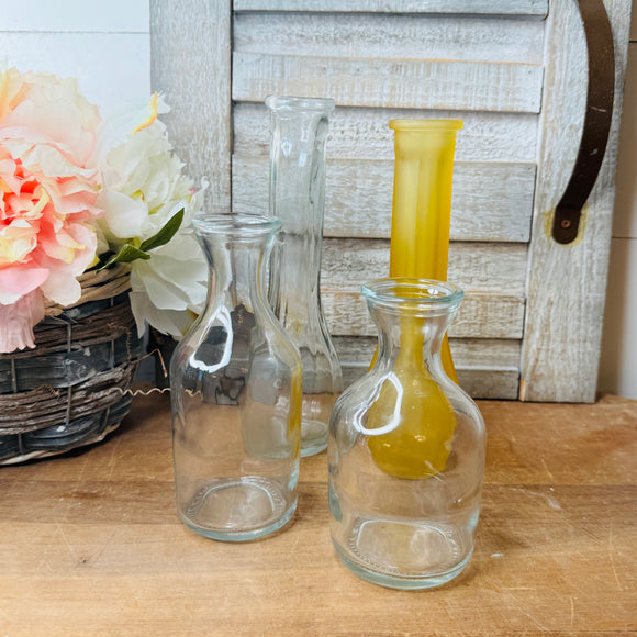 SET OF 4 VINTAGE VASES