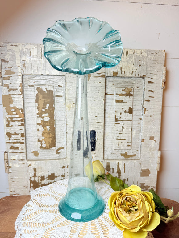 LARGE ART NOUVEAU JACK IN THE PULPIT VASE