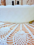 VINTAGE MILK GLASS SCALLOPED DETAILED BOWL DISH