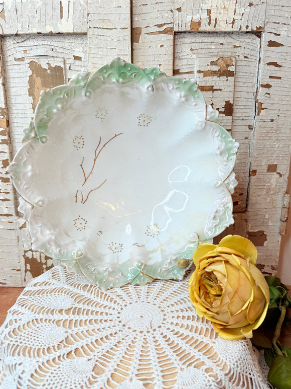 VINTAGE MZ AUSTRIA DECORATIVE BOWL