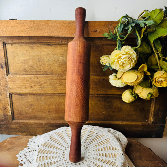 ANTIQUE XXL WOODEN ROLLING PIN
