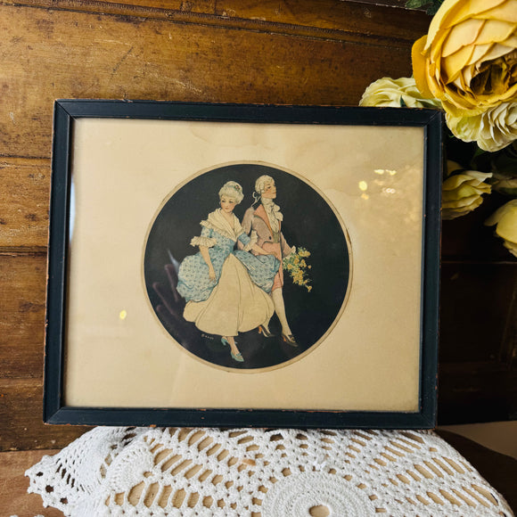 VINTAGE VICTORIAN AMAZING FRAMED ART