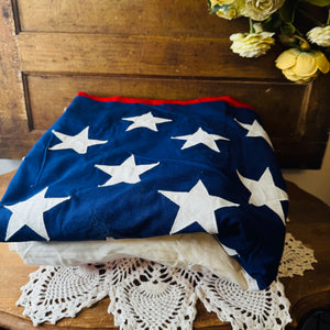 XL 54X110" VINTAGE VALLEY FORGE FLAG CO. ALL COTTON AMERICAN FLAG