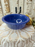 VINTAGE BLUE PYREX BOWL DISH
