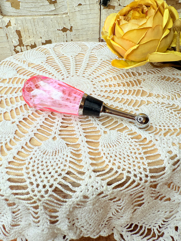 VINTAGE WINE STOPPER PINK