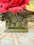 VINTAGE DAMASK ORNATE FLORAL PLANTER