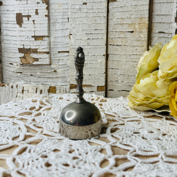 VINTAGE SILVER ORNATE BELL