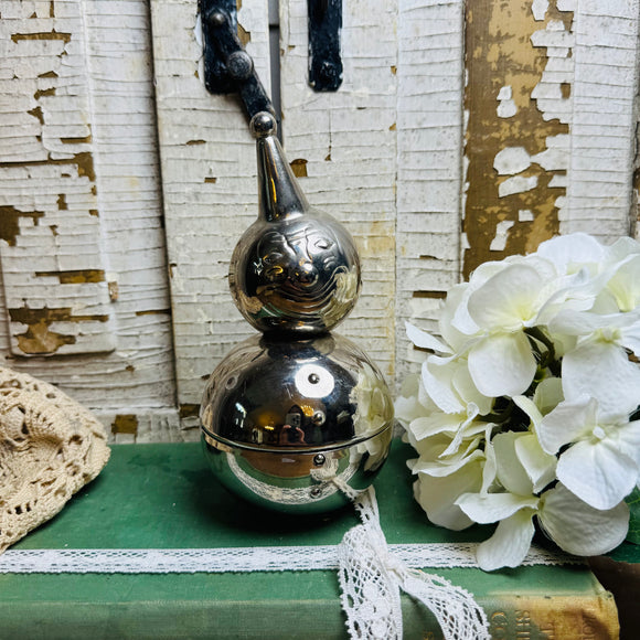 VINTAGE METAL CLOWN SNOWMAN RARE BANK