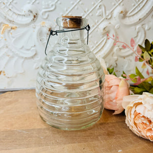VINTAGE WASP CATCHER BEEHIVE BOTTLE