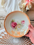 VINTAGE GERMANY FLORAL DISH
