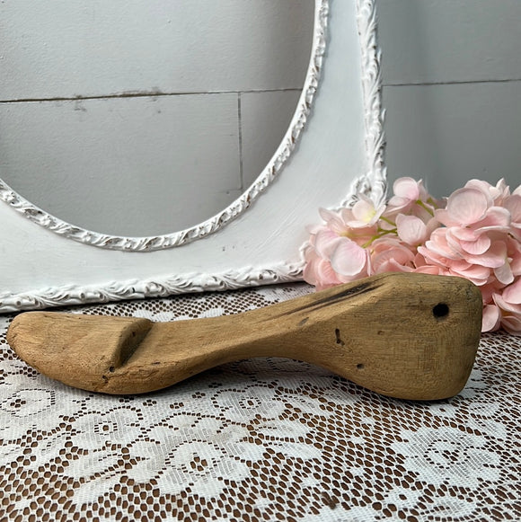 ANTIQUE WOODEN SHOE FORM - 2 AVAILABLE