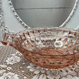 JEANNETTE WINDSOR PINK DEPRESSION GLASS LARGE DISH