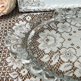 DAMASK ORNATE GLASS TRAY