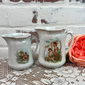 ANTIQUE VICTORIAN PITCHER SET