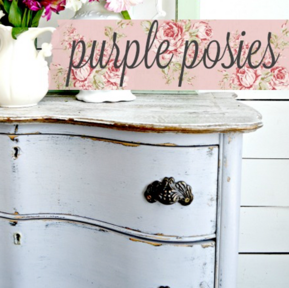 MILK PAINT - PURPLE POSIES - by Sweet Pickins