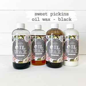 OIL WAX - BLACK - by Sweet Pickins