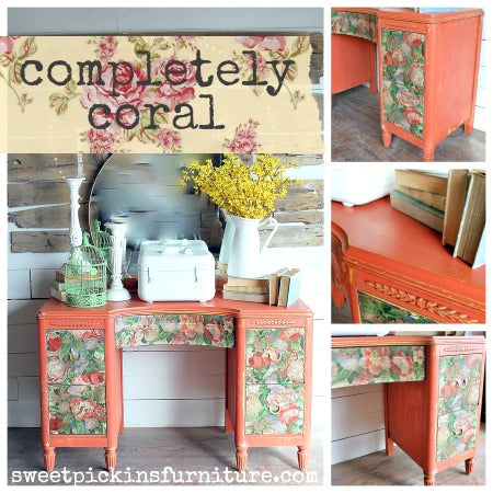 MILK PAINT - COMPLETELY CORAL -  by Sweet Pickins