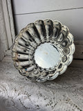 VINTAGE ONEIDA VATICAN WEBSTER WILCOX SILVER SCALLOPED BOWL