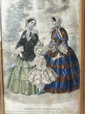 FRENCH FASHION PRINT #1 RARE