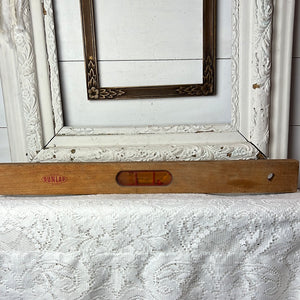 AMAZING ANTIQUE DUNLAP LEVEL WOOD